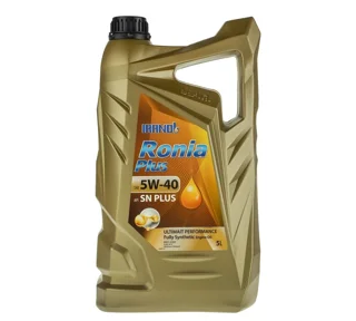 روغن موتور ایرانول مدل رونیا پلاس SN پنج لیتری (5W40)