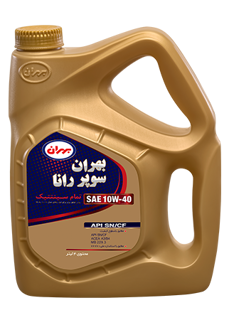 روغن موتور بهران مدل سوپر رانا SN چهار لیتری (10W40)